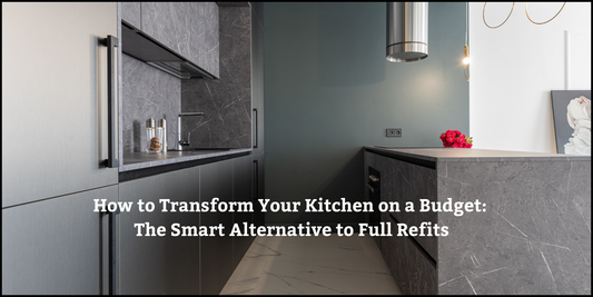 Replace Kitchen Doors UK: Save 80% vs Full Kitchen Refit