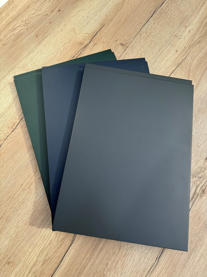 Drawer Fronts Fir Green Matt | Levana - The Kitchen Door Company