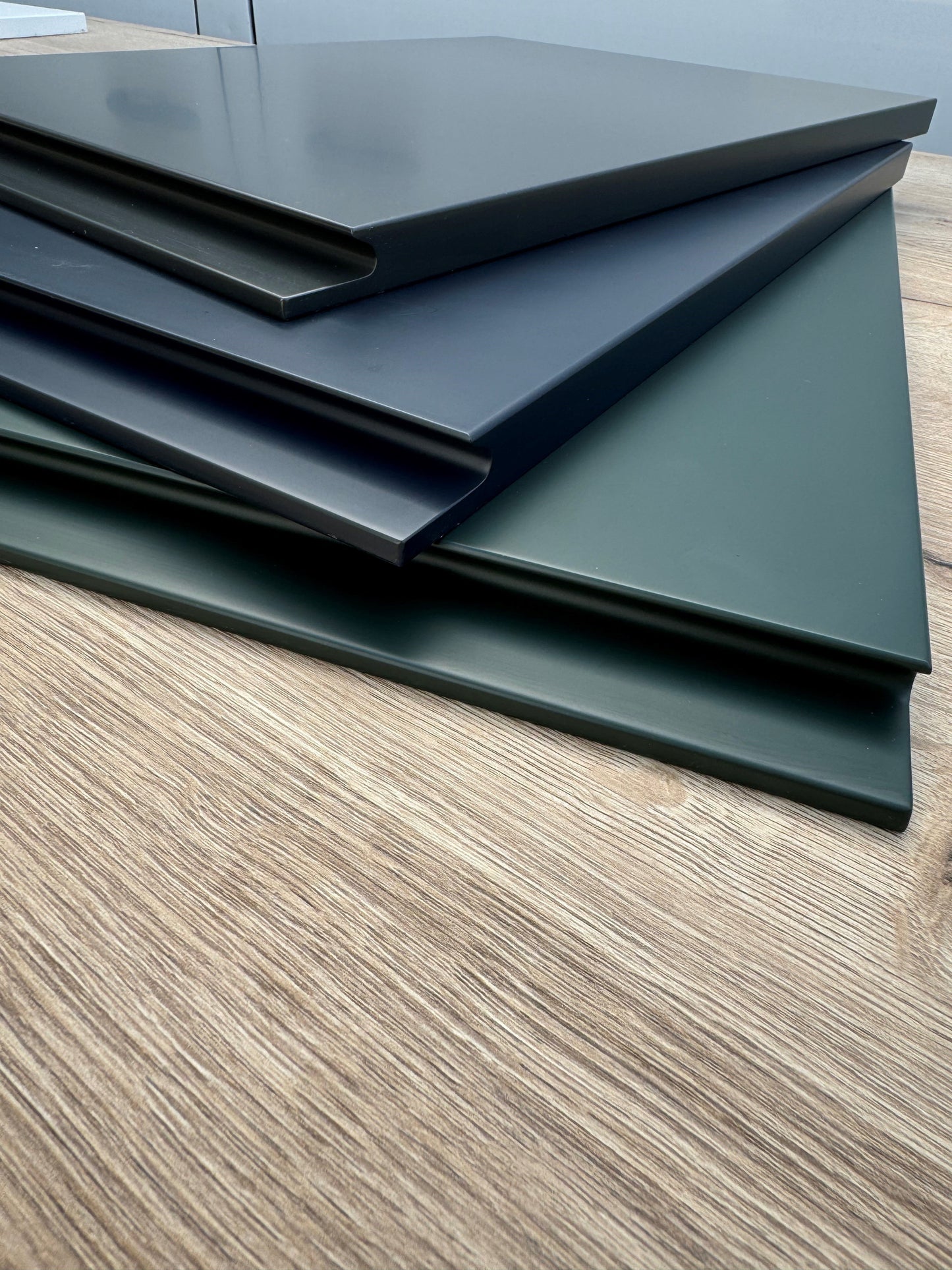 Drawer Fronts Fir Green Matt | Levana - The Kitchen Door Company
