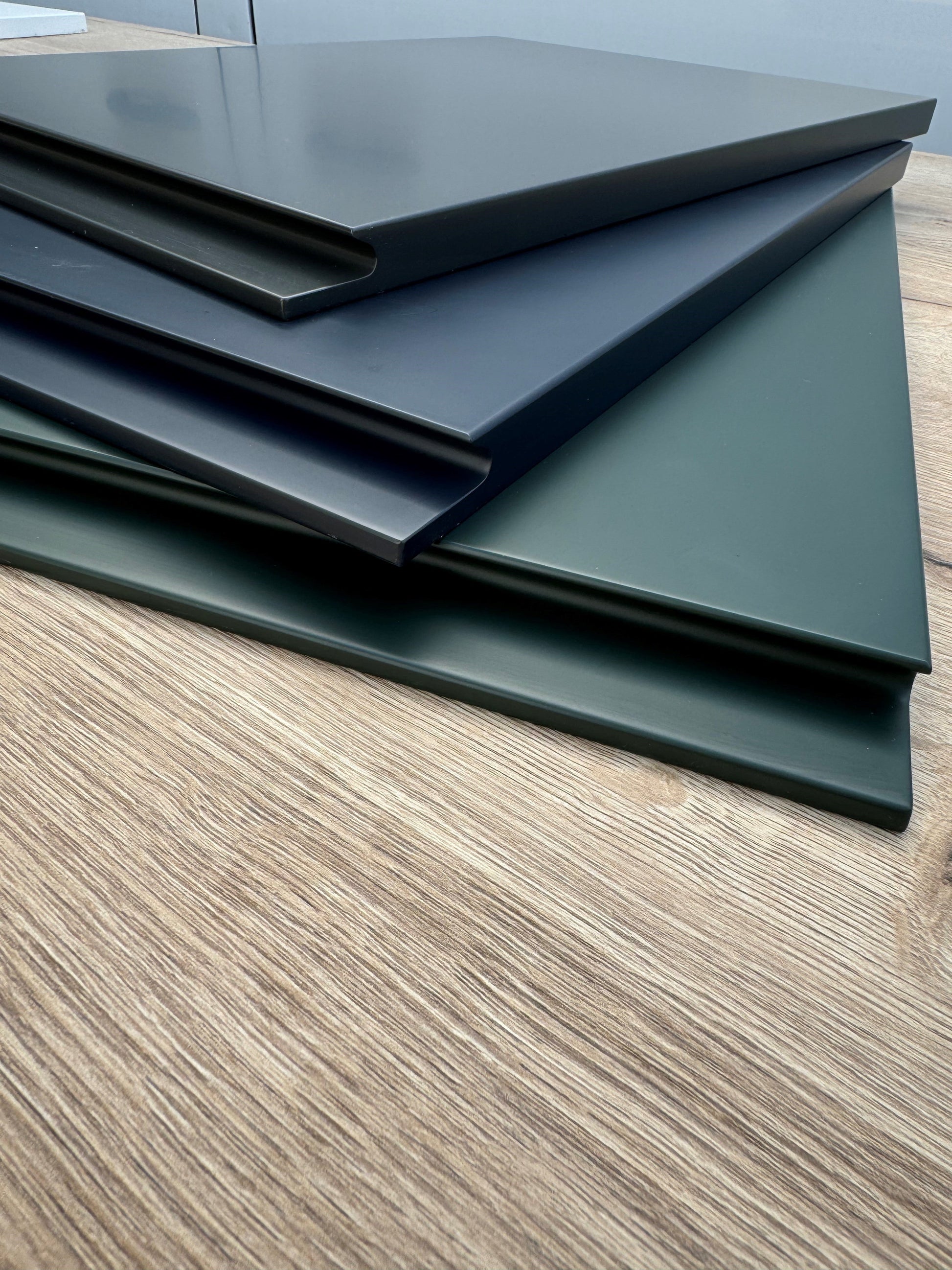 Drawer Fronts Fir Green Matt | Levana - The Kitchen Door Company