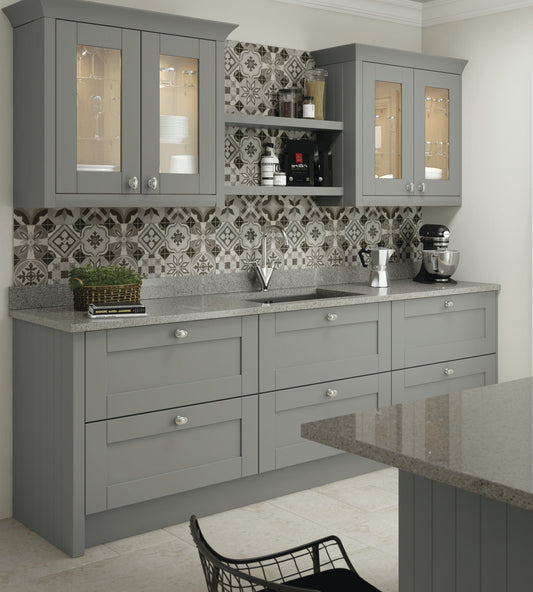 Chantilly Dust Grey Finishing Components - The Kitchen Door Company