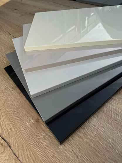 Drawer Fronts Anthracite Gloss | Valencia | Aspin Collins