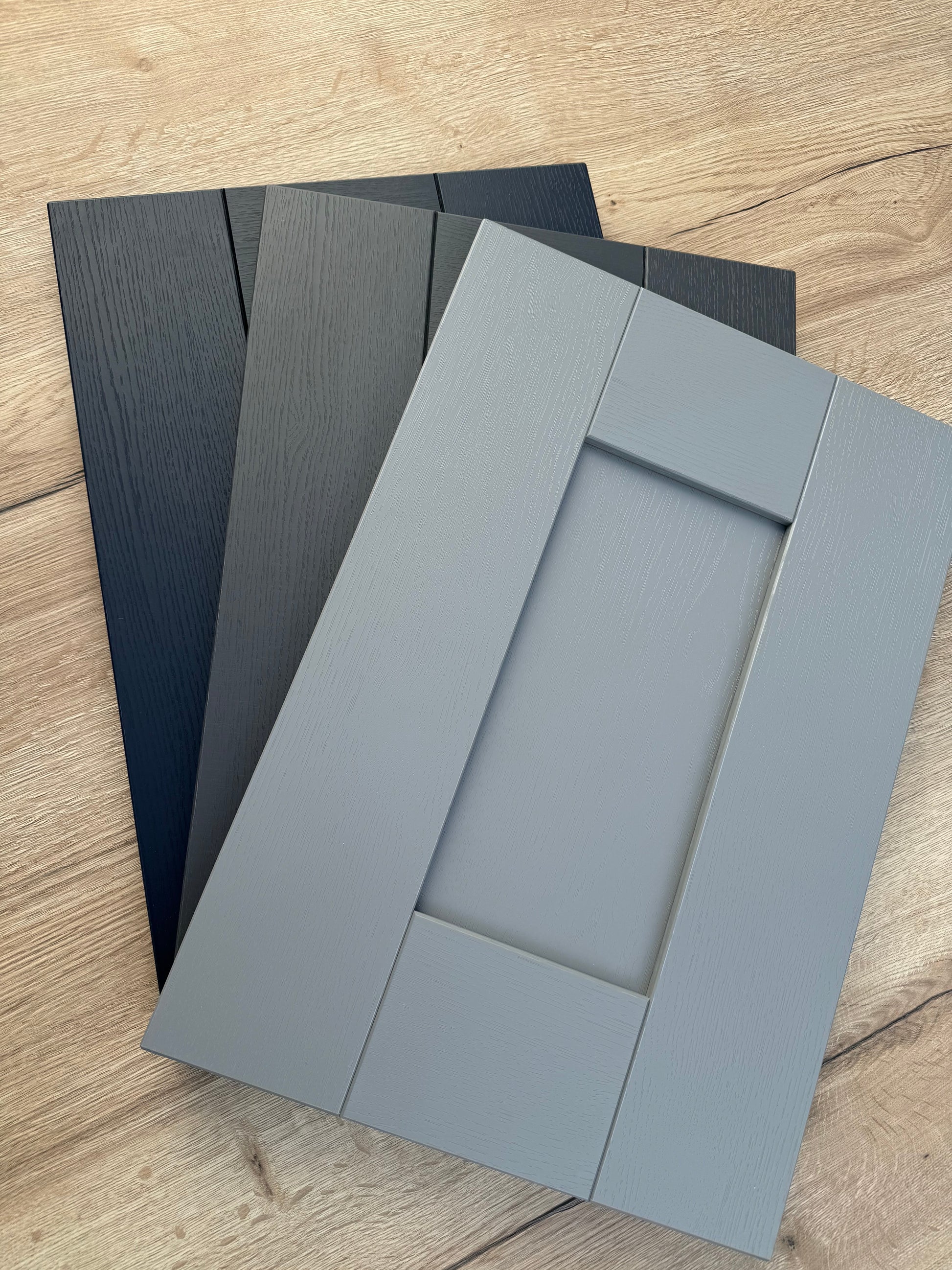 Cavallo Anthracite Drawer Fronts - The Kitchen Door Company