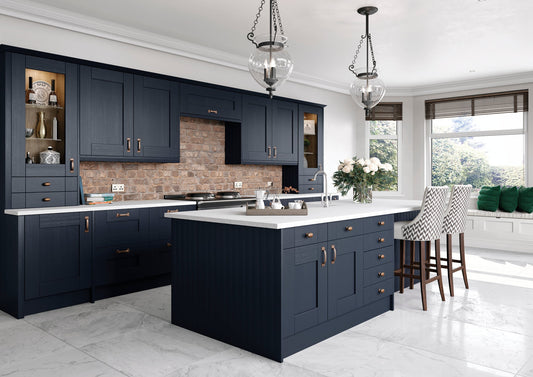 Cavallo Indigo Finishing Components - The Kitchen Door Company