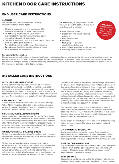 Finishing Components Ivory | Cavallo | Aspin Collins