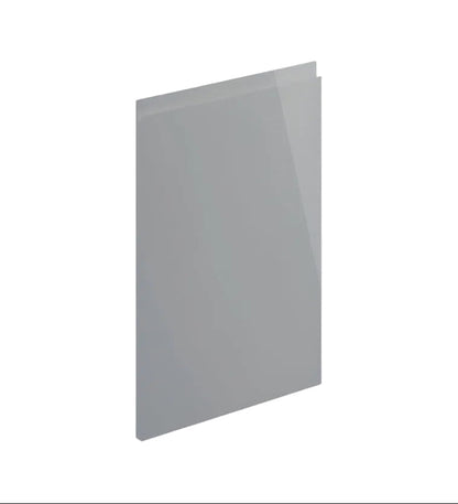 Dust Grey High-Gloss Handleless Kitchen Door | Levana