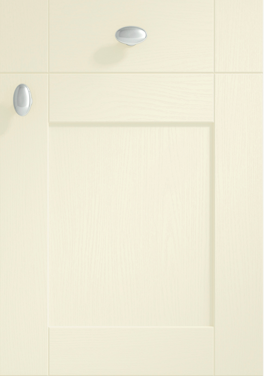 Shaker Kitchen Door - Chantilly Range - Ivory - The Kitchen Door Company