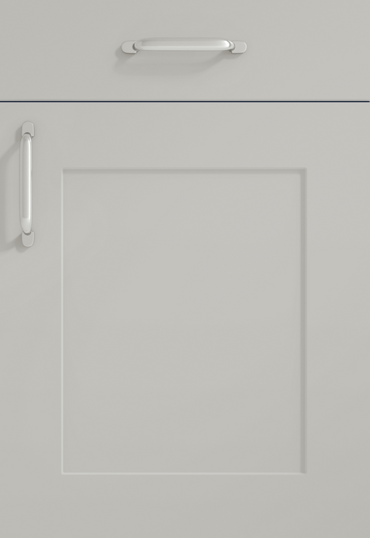 Harrogate Light Grey Painted Shaker Kitchen Doors - The Kitchen Door Company