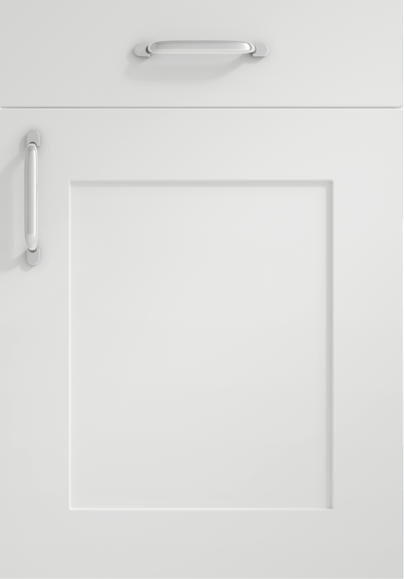 Harrogate White Painted Shaker Kitchen Doors - The Kitchen Door Company