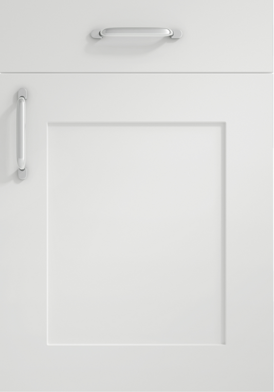 Harrogate White Painted Shaker Kitchen Doors - The Kitchen Door Company