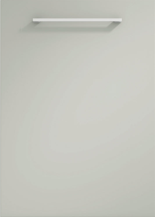 Valencia Light Grey Matt Slab Kitchen Door - The Kitchen Door Company