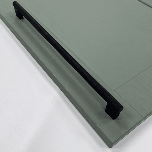 Cabinet Handles Black Brushed Nickel 128mm 320mm | Lambert - The Kitchen Door Company