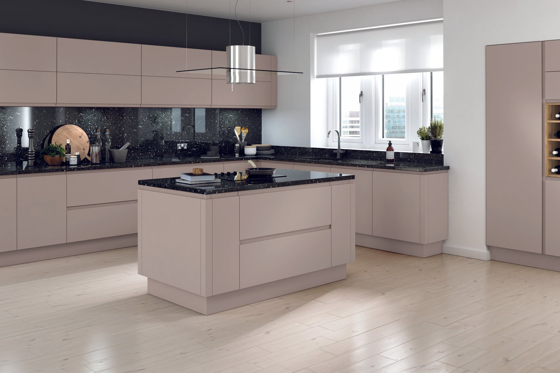 Levana Cashmere Matt Kitchen Finishing Components - The Kitchen Door Company