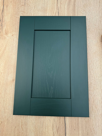 Chantilly Fir Green Shaker Drawer Fronts - The Kitchen Door Company