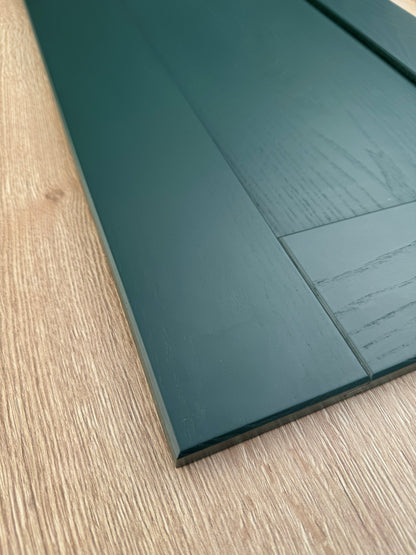 Chantilly Fir Green Shaker Drawer Fronts - The Kitchen Door Company