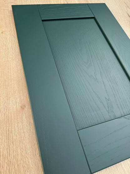Chantilly Fir Green Shaker Drawer Fronts - The Kitchen Door Company
