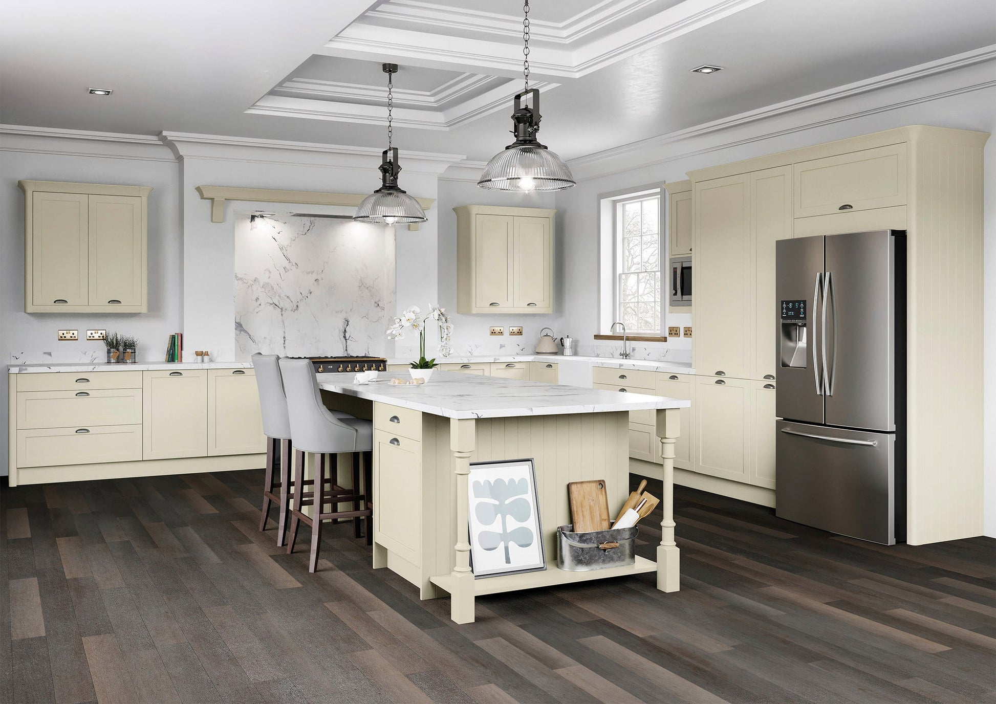 Ivory Finishing Components | Mayfair - The Kitchen Door Company